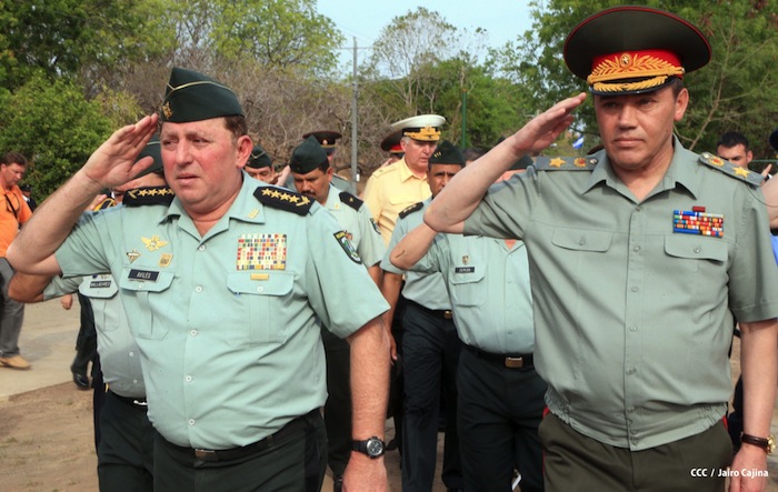 Jefe del Estado Mayor ruso visita Nicaragua