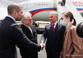 Delegación de la Federación Rusa, encabezada por el Presidente de la Duma Estatal de Rusia visitó Nicaragua