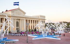 Así luce la nueva Plaza de la Soberanía Nacional en Managua