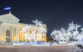 Así luce la nueva Plaza de la Soberanía Nacional en Managua