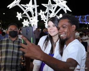 Así luce la nueva Plaza de la Soberanía Nacional en Managua