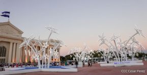 Así luce la nueva Plaza de la Soberanía Nacional en Managua