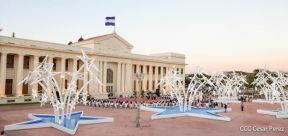 Así luce la nueva Plaza de la Soberanía Nacional en Managua