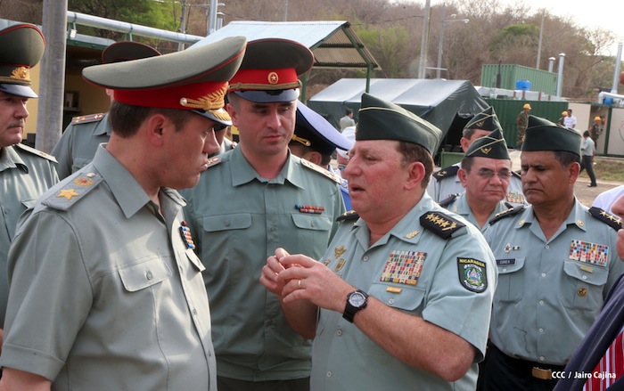 Jefe del Estado Mayor ruso visita Nicaragua