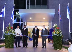 Este es el Edificio del BCIE en Nicaragua