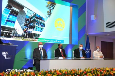 Este es el Edificio del BCIE en Nicaragua