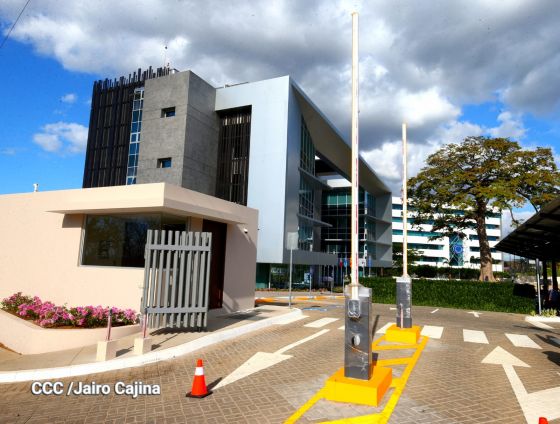 Este es el Edificio del BCIE en Nicaragua