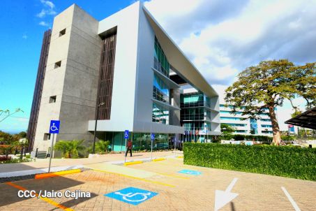 Este es el Edificio del BCIE en Nicaragua