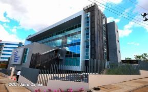 Este es el Edificio del BCIE en Nicaragua