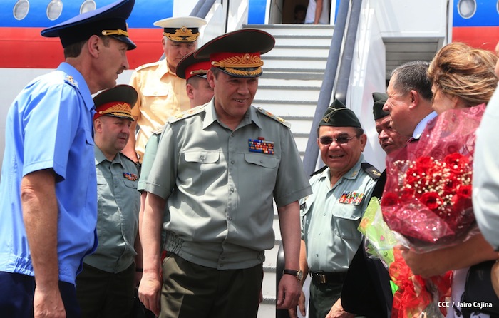 Jefe del Estado Mayor ruso visita Nicaragua