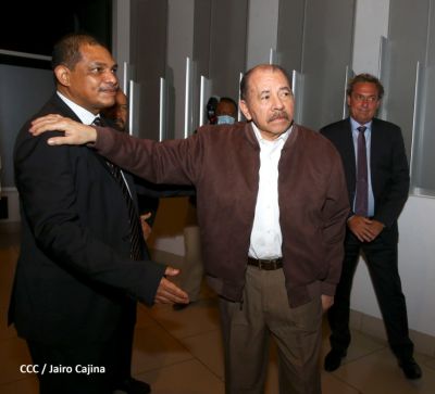 Presidente Daniel Ortega en encuentro con delegación de empresa estatal PowerChina