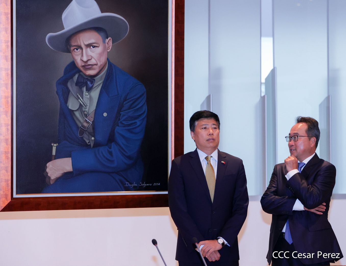 Presidente Daniel Ortega en encuentro con delegación de empresa estatal PowerChina