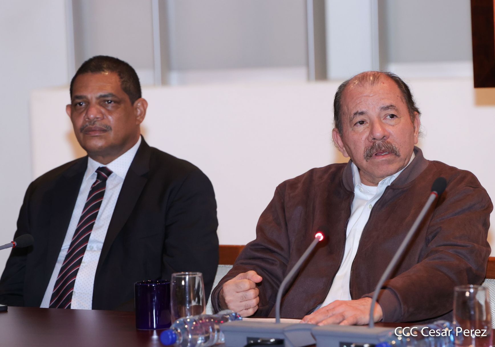 Presidente Daniel Ortega en encuentro con delegación de empresa estatal PowerChina