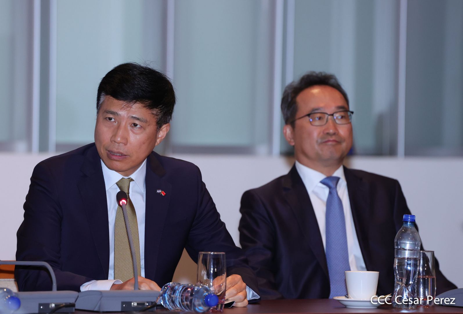 Presidente Daniel Ortega en encuentro con delegación de empresa estatal PowerChina