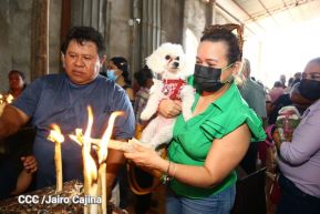 Familias de Masaya celebran la tradicional fiesta de San Lázaro
