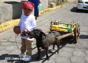 Familias de Masaya celebran la tradicional fiesta de San Lázaro