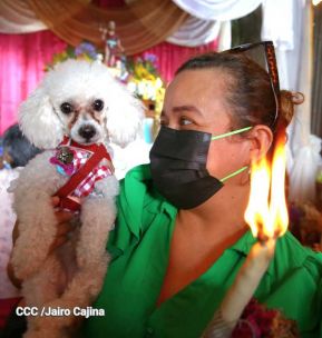 Familias de Masaya celebran la tradicional fiesta de San Lázaro