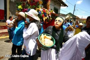Familias de Masaya celebran la tradicional fiesta de San Lázaro