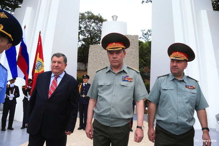Jefe del Estado Mayor ruso visita Nicaragua