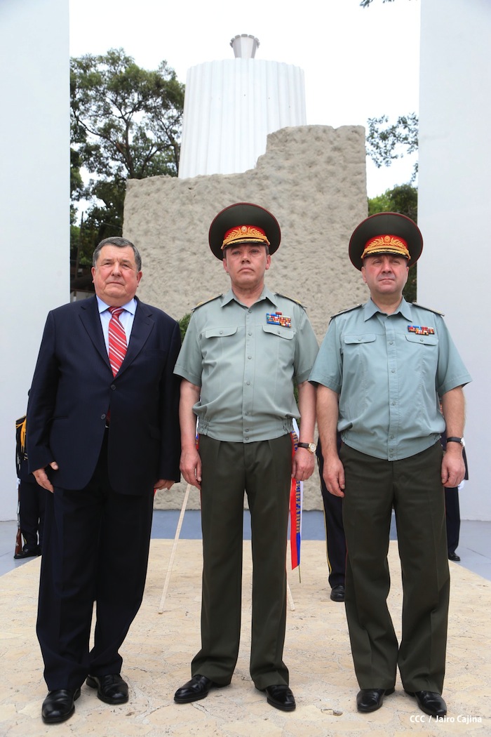 Jefe del Estado Mayor ruso visita Nicaragua