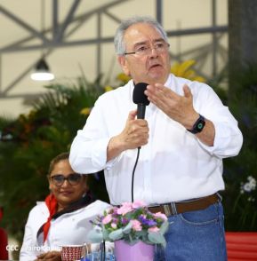 Homenaje al Comandante Tomás Borge y conmemoración del Día de los Trabajadores