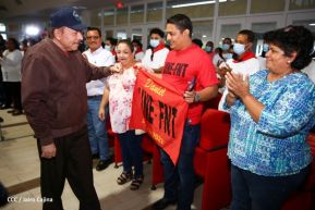 Homenaje al Comandante Tomás Borge y conmemoración del Día de los Trabajadores