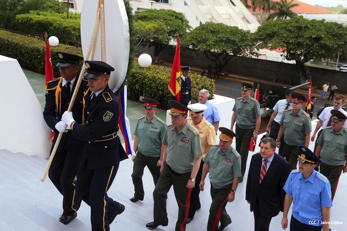 Jefe del Estado Mayor ruso visita Nicaragua