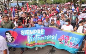 Conmemoración del 43 aniversario de la Gesta Heróica de los Mártires de Batahola