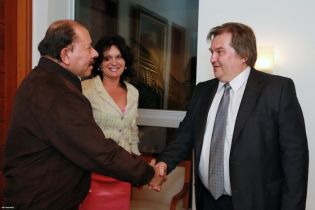 Presidente Daniel recibe a delegación parlamentaria de la Federación Rusa