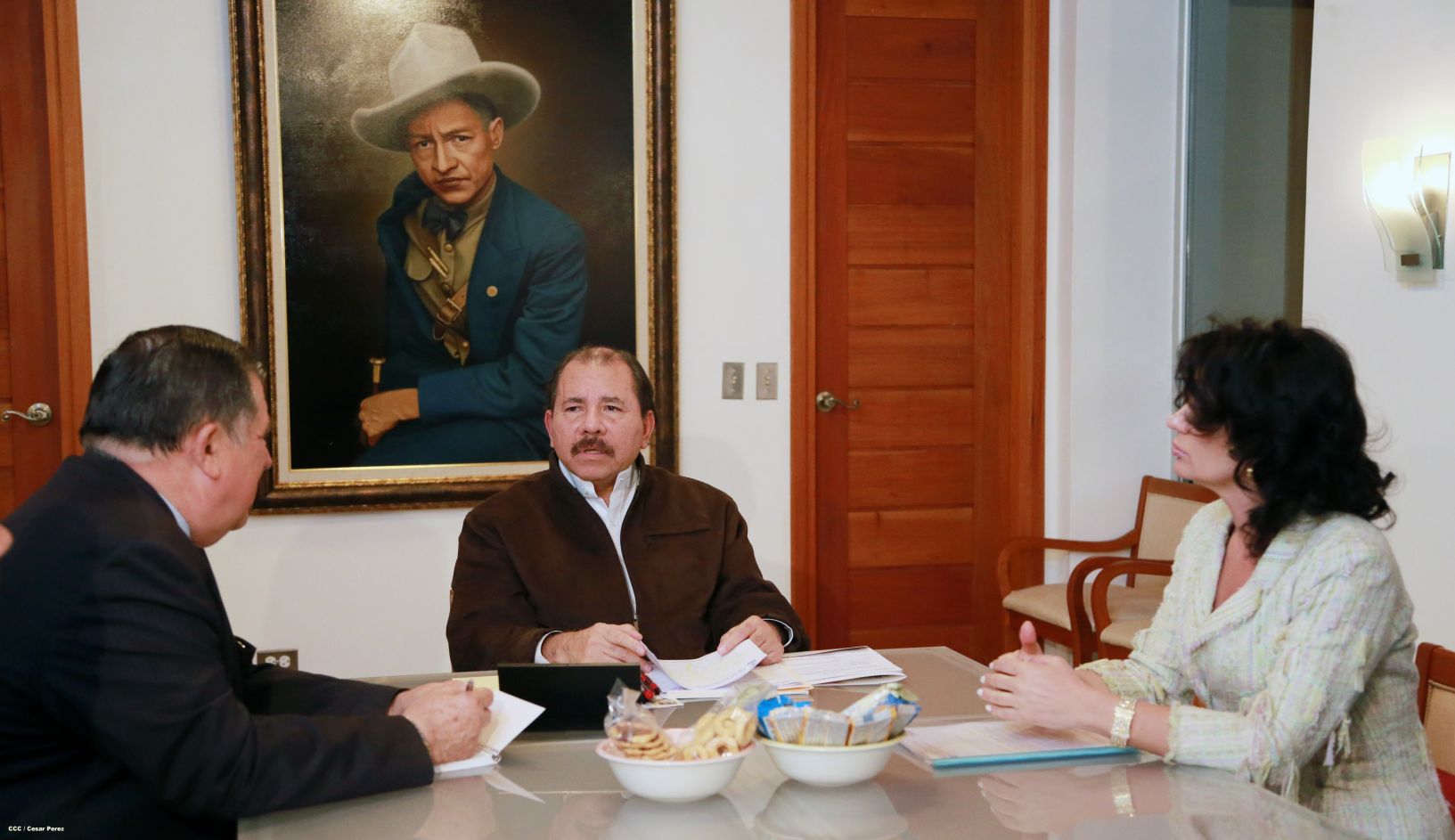 Presidente Daniel recibe a delegación parlamentaria de la Federación Rusa