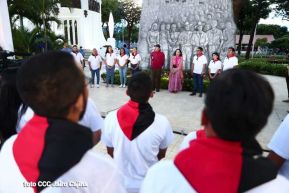 Conmemoración del 86 aniversario del natalicio del Comandante Carlos Fonseca