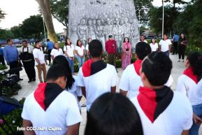 Conmemoración del 86 aniversario del natalicio del Comandante Carlos Fonseca