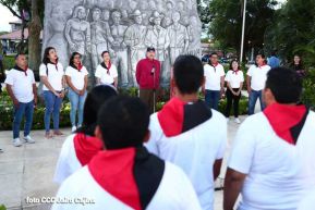 Conmemoración del 86 aniversario del natalicio del Comandante Carlos Fonseca
