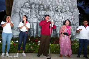 Conmemoración del 86 aniversario del natalicio del Comandante Carlos Fonseca