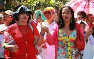 Cardenal Brenes y fieles católicos realizan cuarta peregrinación hacia el Santuario de Nuestro Señor de Esquipulas en La Conquista