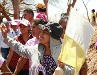 Cardenal Brenes y fieles católicos realizan cuarta peregrinación hacia el Santuario de Nuestro Señor de Esquipulas en La Conquista