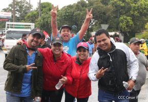 Familia sandinista conmemora el repliegue de Ducualí hacia Piedra Quemada
