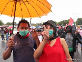 Familia sandinista conmemora el repliegue de Ducualí hacia Piedra Quemada