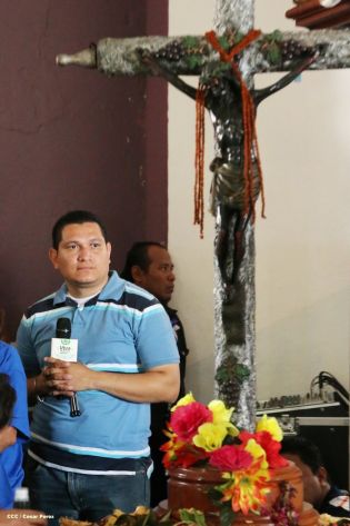 Cardenal Brenes y fieles católicos realizan cuarta peregrinación hacia el Santuario de Nuestro Señor de Esquipulas en La Conquista