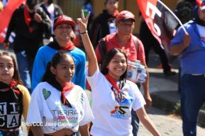 Caminata en homenaje a los héroes y mártires del Repliegue Táctico
