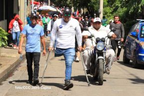Caminata en homenaje a los héroes y mártires del Repliegue Táctico