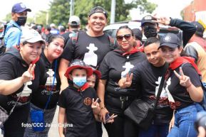 Caminata en homenaje a los héroes y mártires del Repliegue Táctico