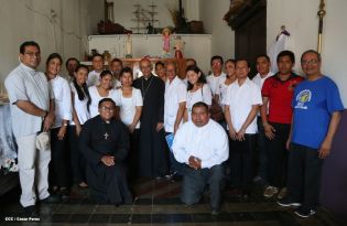 Cardenal Brenes y fieles católicos realizan cuarta peregrinación hacia el Santuario de Nuestro Señor de Esquipulas en La Conquista