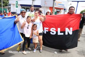 Caminata en homenaje a los héroes y mártires del Repliegue Táctico