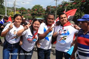 Caminata en homenaje a los héroes y mártires del Repliegue Táctico