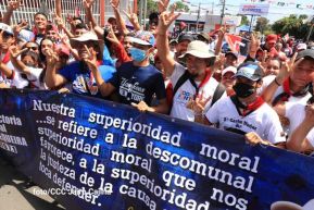 Caminata en homenaje a los héroes y mártires del Repliegue Táctico