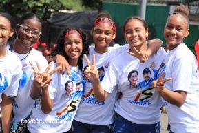 Caminata en homenaje a los héroes y mártires del Repliegue Táctico