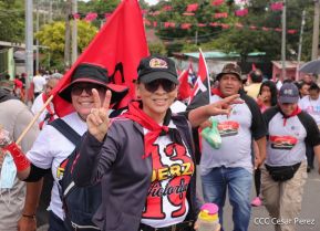 Caminata en homenaje a los héroes y mártires del Repliegue Táctico