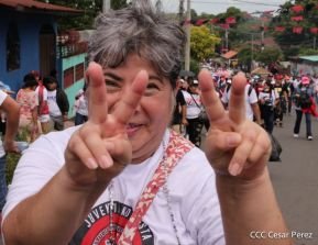 Caminata en homenaje a los héroes y mártires del Repliegue Táctico