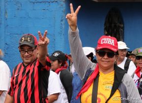 Caminata en homenaje a los héroes y mártires del Repliegue Táctico